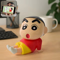 SHINCHAN Mobile Holder - Cute Sitting Cartoon Collectible