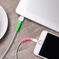 Spiral Cable Protector – Charger & Data Cable Saver (4 Pcs)