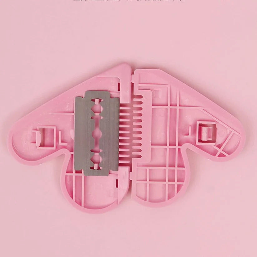 Heart-Shaped Hair Cutting Scissors for Baby Girls