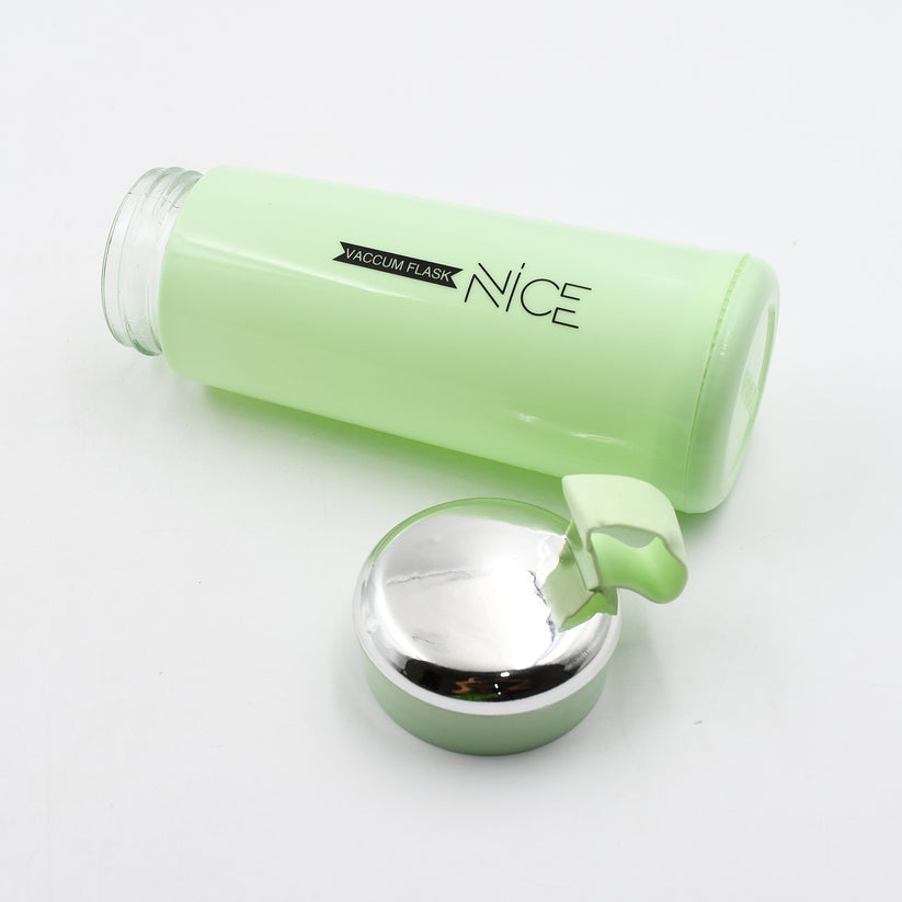 Glass Water Bottle 400ml Leak Proof | BPA-Free for Gym & Travel
