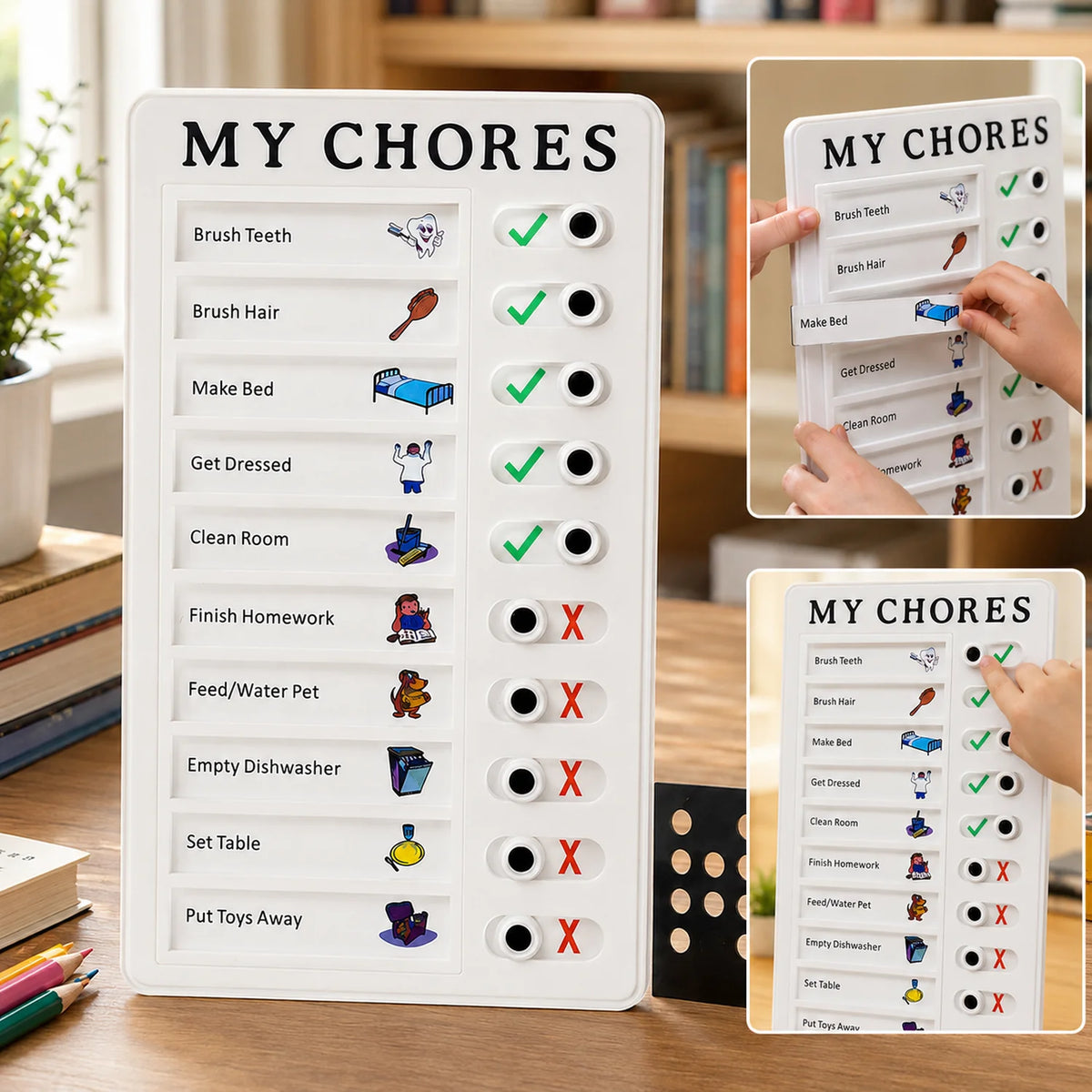 Chores Note Board – Daily Task Planner & Reminder