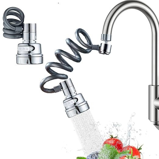 360° Rotatable Kitchen Sink Faucet Sprayer