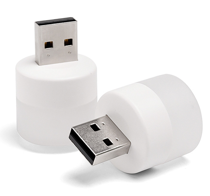 Portable USB Lamp with Clip Small Mini LED (5 PCS)