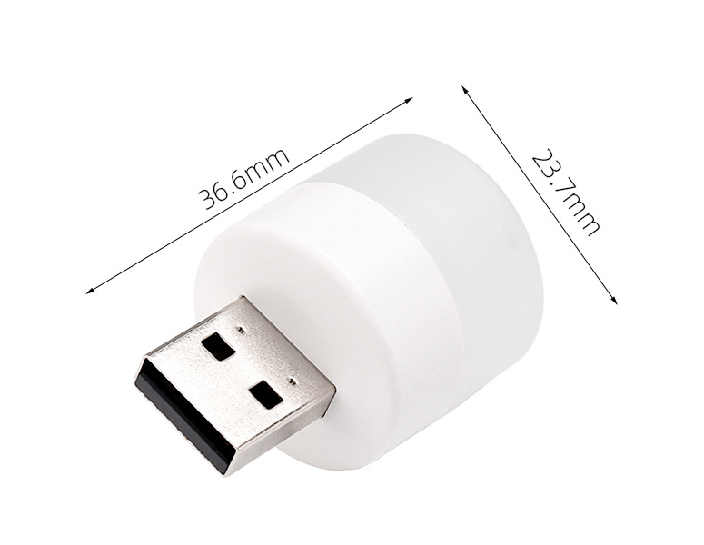 Portable USB Lamp with Clip Small Mini LED (5 PCS)
